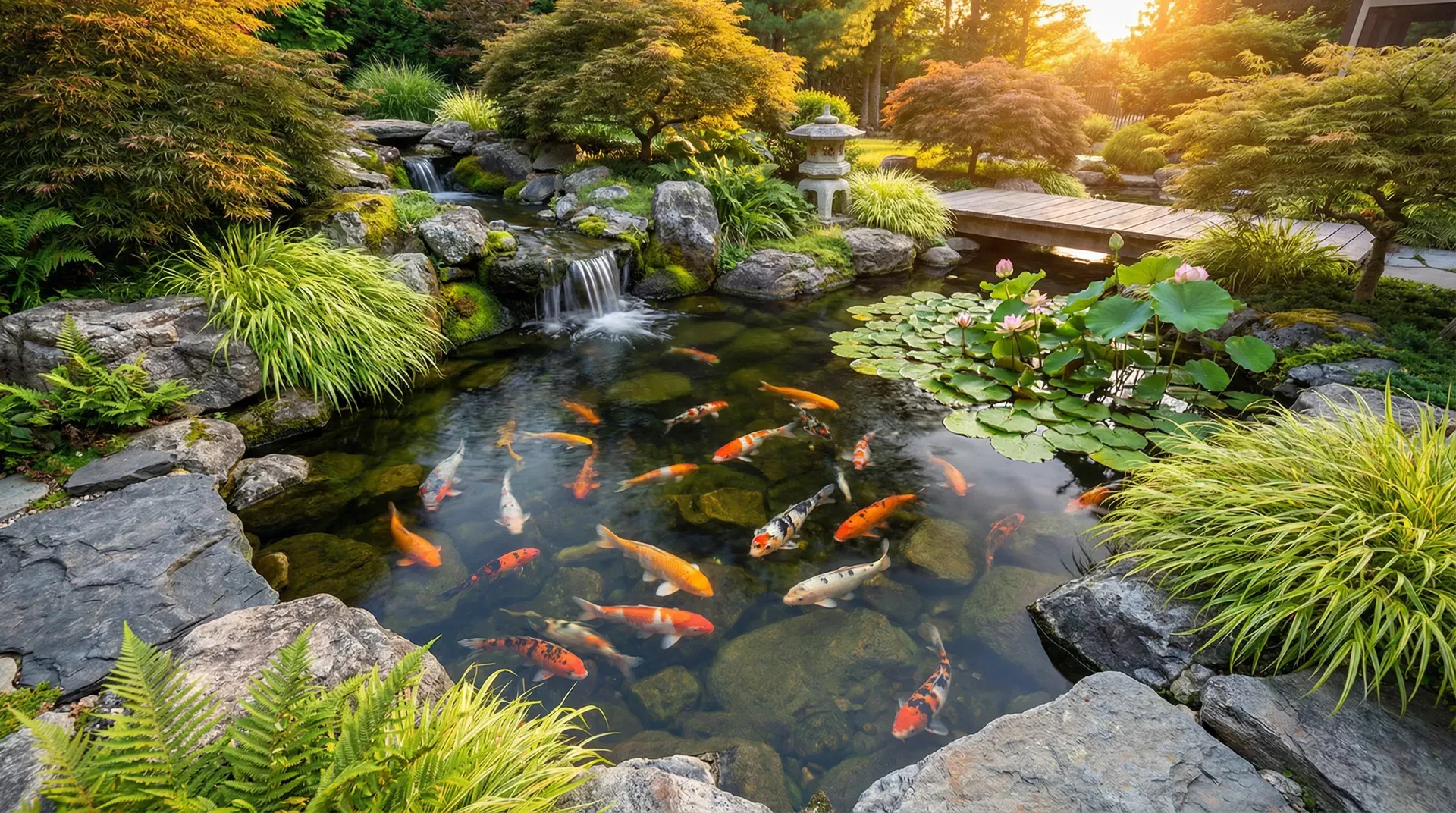 Planted pond
